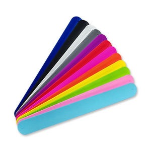 צמידים הסיטונאי סטירה מצלצל צמיד סטירה מותאם אישית עם לוגו לילדים - Product Image 2