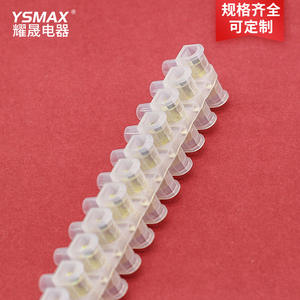 Borniers de connexion Yaosheng de style allemand 10 mm en PBT, installation par sertissage, série YS, connexion intermédiaire - Product Image 3