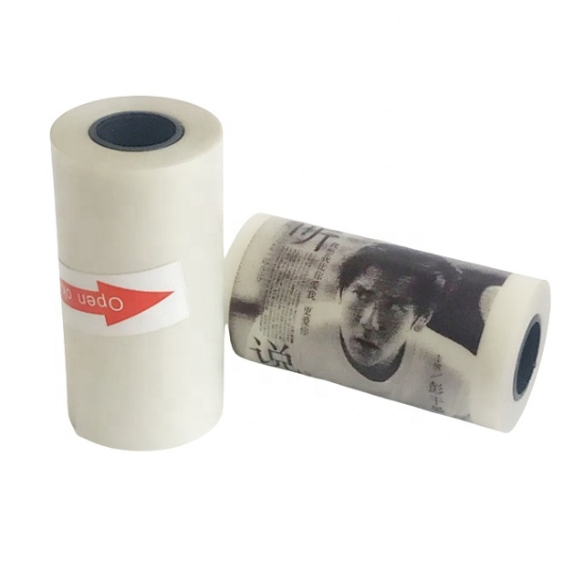 Replacement for Phomemo T02 M02S M03 Mini Printer Clear Sticker Self-Adhesive Thermal Paper Transparent Rolls 53mm X 3.75M
