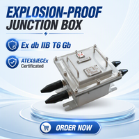 Boîtier de jonction de câbles certifié IECEx & ATEX, boîtier électrique WF1/WF2, protection contre la corrosion Zone 0/1/2, atmosphères gazeuses explosives