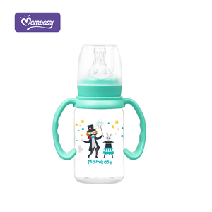 <span class=keywords><strong>Biberon</strong></span> personnalisé sans BPA pour bébé Momeasy 120ml <span class=keywords><strong>biberon</strong></span> de lait pour bébé PP standard avec poignées anti-colique - Product Image 3