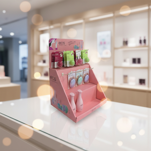 Expositor de Cartón Impreso Personalizado con Ganchos, Expositor de Papel Ecológico PDQ con Ganchos para Mostrador para Tiendas Minoristas - Product Image 2