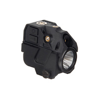 Combo lampe torche laser tactique, avec faisceau vert, laser à charge magnétique, montage 20 mm