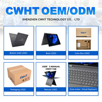 Ordinateurs portables professionnels pour fournisseurs, 14 pouces, 8 Go/16 Go + 128 Go/256 Go SSD, FHD IPS 2.2K, Windows 11 PRO, écran tactile, ordinateur portable de travail, ordinateur portable de bureau
