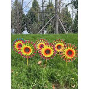 Fournisseur chinois de jouets personnalisés en plastique monocouche, moulin à vent de style vieux Pékin, tournesol, fabrication et vente propres - Product Image 4