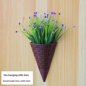 Panier de fleurs en soie Style moderne Décoration écologique pour hôtel Fleurs artificielles Décoration intérieure extérieure pour la maison - Product Image 5