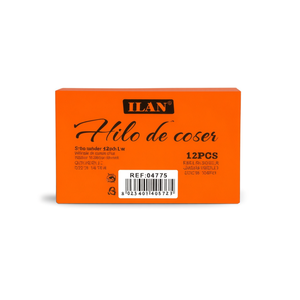 Filo da Cucito Ilan 2750 M Beige Chiaro 35 Fili Confezione da 12 Pezzi - Product Image 1