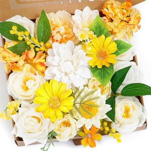 Bouquet de fleurs en soie de luxe Rose artificielle bricolage de haute qualité pour la décoration extérieure pour la remise des diplômes de Pâques de <span class=keywords><strong>mariage</strong></span>-Factory Direct - Product Image 4