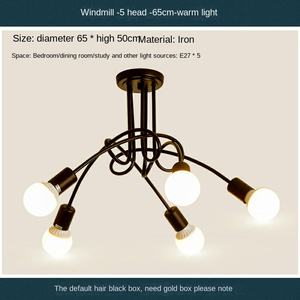 Lámpara de Techo LED Nórdica con Control Remoto, Pantalla Acrílica Contemporánea para Decoración del Hogar, Dormitorio, Cocina, Sala de Estar - Product Image 5