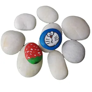 Children gift painting stone handcraft stone drawing pebbles