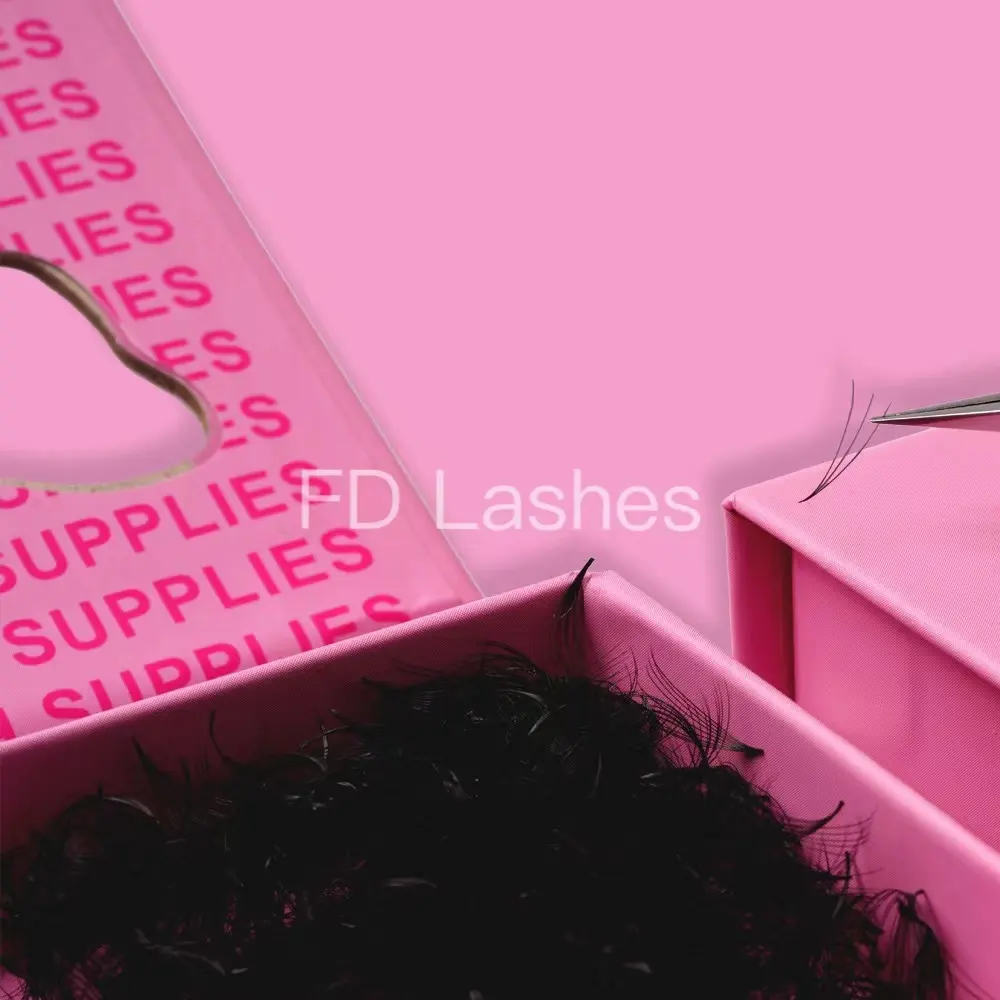 Loose Fans Eyelash Extension Lashes Slim Pointy Base Professional Makeup Promade Volume Loose Fans Lash Sharp Stem Cilios