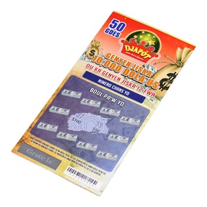 Venta al por Mayor de Boletos de Lotería Instantáneos de Papel Raspable, Fábrica de Impresión de Boletos de Lotería - Product Image 6