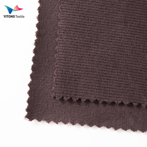 Tissu côtelé en <span class=keywords><strong>coton</strong></span> 300 g/m² de haute qualité 95% <span class=keywords><strong>coton</strong></span> 5% Spandex <span class=keywords><strong>élasthanne</strong></span> pour sweat à capuche - Product Image 6