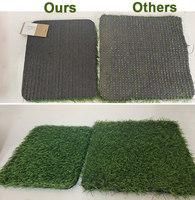 Gazon artificiel vert épais pour le sport, tapis synthétique pour le golf et le putting green