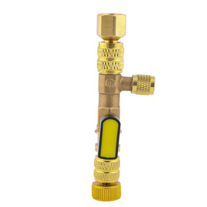 Herramienta de extracción de válvulas de aire acondicionado de latón de 1/4 pulgada, conversión R410 R32 para reparación de refrigeración - Product Image 4