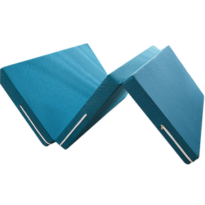 Durable Foldable Hybrid Mattress Sleep <b>Pad</b> Breathable Hypo-Allergenic Water Resistant Apartment School Hospital Bedroom Hotel - Product Image 1