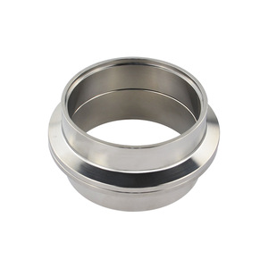 Collier de serrage pour tuyau en acier inoxydable, à bride en forme de V, pour applications industrielles générales, finition polie - Product Image 2