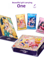 Tarjetas Coleccionables de Sailor Moon, Cuarta Edición, Tarjetas Conmemorativas de Belleza Pura y Seductora, Tarjetas Mini Coleccionables