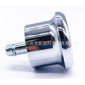 Furniture Casters Rigid 50mm Diameter Chrome Plated Fixed Feet Durable For Furniture - Product Image 5