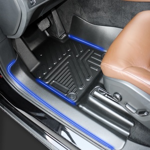 พรมปูพื้นรถยนต์ TPE กันลื่นแบบสั่งทำพิเศษ ชุดเต็ม 5D 7D สำหรับ VOLVO XC90 ปี 2015 ขึ้นไป - Product Image 1
