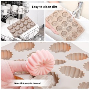 Molde de Silicona para Hornear con Forma de Flor de Margarita de 15 Eslabones para Chocolate y Helado - Product Image 2