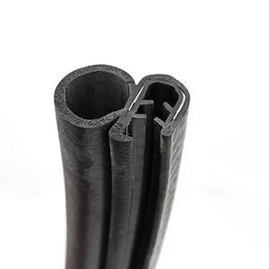 Aanpasbare EPDM/rubberen autodeurdichting met zijdelingse flexibele PVC-randafwerking voor boten, auto's, campers, vrachtwagens, zwart - Product Image 6