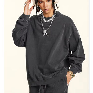 Sudadera con Capucha Extra Grande de Felpa Gruesa con Logotipo Personalizado en Relieve 3D, Diseño con Botones, Bordado Personalizado, Unisex - Product Image 1