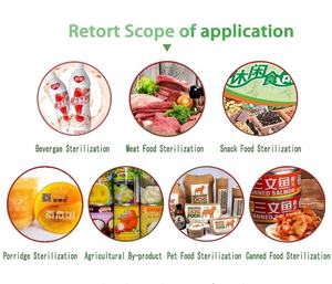 Spray Retort Sterilisator Autoclaaf Automatische Glazen Flessen Bird 'S Nest Zee Komkommer Premium Sauzen Babyvoeding - Product Image 4