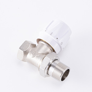 Vanne thermostatique manuelle DN20 pour système d'eau, vanne de contrôle de plomberie, type à bille en deux parties, commande par interrupteur - Product Image 1