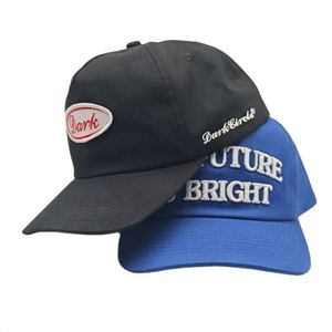 Wholesale Customized Curved Brim Caps 5 Panel Embroidery <b>Patch</b> logo Hat Unstructured Hats Snap <b>Back</b> Caps - Product Image 3