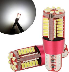 Nouvelle <span class=keywords><strong>ampoule</strong></span> LED Canbus T10 3014 SMD 6000K Blanc Xénon W5W 194 168 pour éclairage intérieur et plaque d'immatriculation, Plug and Play 12V - Product Image 1