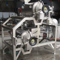 Machine à jus de fruits entièrement automatique en acier inoxydable 304 de haute performance pour oranges, mangues, fraises