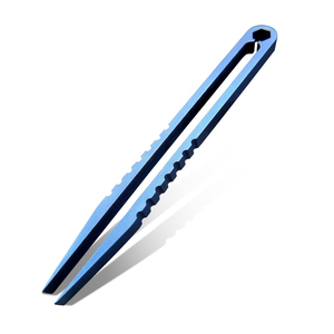 Pinset EDC Aloi <span class=keywords><strong>Titanium</strong></span> ringan portabel, untuk bertahan hidup berkemah luar ruangan alat <span class=keywords><strong>Mini</strong></span> penjepit <span class=keywords><strong>Titanium</strong></span> <span class=keywords><strong>Mini</strong></span> - Product Image 5