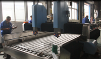 Fabricant SD-1825CL-2D machine de gravure sur pierre de routeur CNC à 2 têtes 1800*2500mm