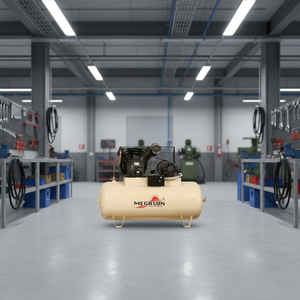 Compresseur d'air portable sans huile 36L 0.5HP 1 pompe silencieuse sans balais pour usage industriel et commercial - Product Image 2