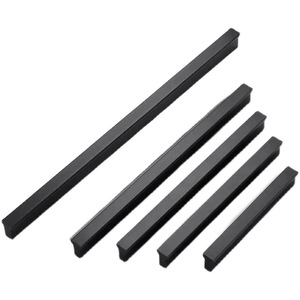Poignée de meuble en forme de T Xinshengfa, en alliage d'aluminium, style moderne et simple, pour porte de placard ou tiroir - Product Image 3