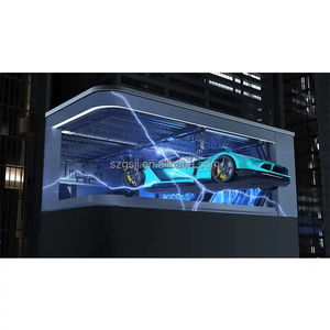 Cartelera 3D para publicidad al aire libre, pantalla LED Digital grande para holograma, animación de contenido de vídeo 3D a simple vista, personalizada - Product Image 6