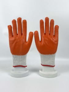 Guantes de Trabajo de Alta Calidad con Recubrimiento de Látex Anti-Corte, Forrados de Poliéster, con Palma Recubierta de Goma, Protección Anti-Corte - Product Image 1