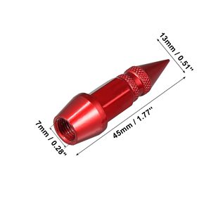 Universal Bullet Shaped Valve <b>Stem</b> <b>Caps</b> For Cars Bicycles Motorcycles Stainless Steel Tubeless Valve General Size American Mouth - Product Image 4