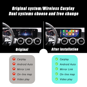 Màn hình cảm ứng Android Carplay CZT-AUTO 12.3 inch cho <span class=keywords><strong>Mercedes</strong></span> Benz GLB <span class=keywords><strong>CLASS</strong></span> 2020-2022, kết nối CarPlay không dây - Product Image 3