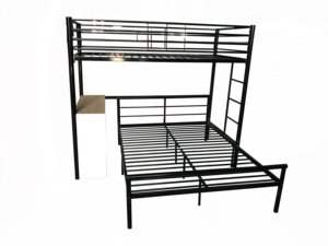 <span class=keywords><strong>Lit</strong></span> Double superposé <span class=keywords><strong>complet</strong></span> en métal d'occasion, avec bureau, bon marché, offre spéciale - Product Image 3