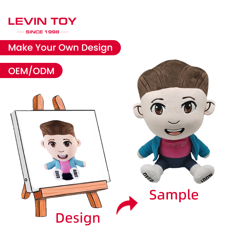 Custom Size Plushie Doll Custom Cartoon