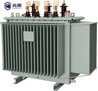 Transformateur de puissance immergé dans l'huile à enroulements en cuivre IEC 60076, 6 kV, 11 kV, 13,2 kV, 20 kV, 100 kVA, 250 kVA, 400 kVA, 500 kVA, 630 kVA, 800 kVA, 2500 kVA