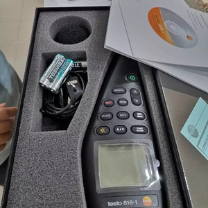 Medidor de Nivel de Sonido Testo 816-1, 30-130dB, Pantalla Digital, Medidor de Ruido IP65, Interfaz USB - Product Image 4
