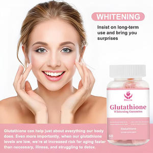 Özel etiket sağlık takviyesi glutatyon cilt beyazlatma deniz kollajen Gummies bağışıklık sistemi artırıcı glutatyon Gummies - Product Image 4