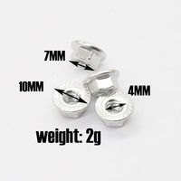 Pièces de mise à niveau en métal pour voitures RC 1/7/8/10/12/14/16, écrou à bride M4, accessoires pour kit de camion tout-terrain de rallye et de course, et Rock Crawler