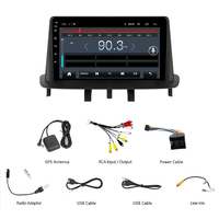 Système multimédia de navigation automobile Android, autoradio avec écran tactile, lecteur GPS, CarPlay, Android Auto pour Renault Mégane III Fluence 2009+