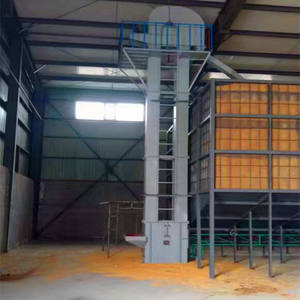 Elevador de cubo de acero al carbono para Silo de acero Cemento industrial 304 Sistema de cadena de elevador de cubo de acero inoxidable para fábrica de piensos - Product Image 4