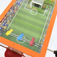 Nouvelle machine distributrice de balles rebondissantes de style football avec fonctionnement par pièces/jetons