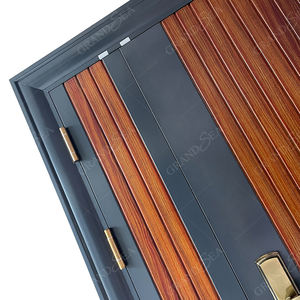 Puerta de seguridad de acero de alta calidad para exteriores, casa de entrada <span class=keywords><strong>mom</strong></span> and <span class=keywords><strong>son</strong></span>, barata - Product Image 4